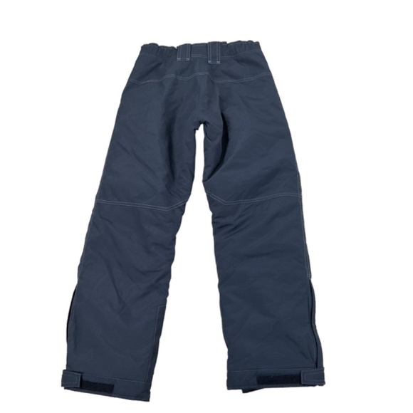 LL Bean Unisex Kids Snow Pants Reinforced Knee Lined Gray KIDS 12 Style# 0 BLP2 - Picture 4 of 13